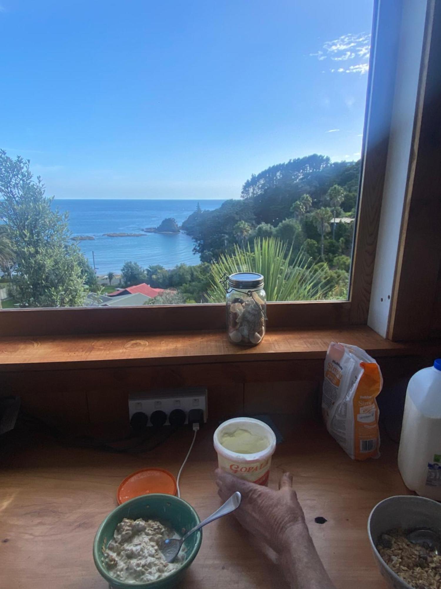 Kereru Cabin - Spectacular Seaviews, Rustic, Glamping Eco Adventure Palm Beach Zewnętrze zdjęcie